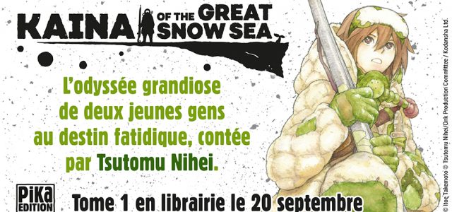 Le manga Kaina of the Great Snow Sea à venir chez Pika