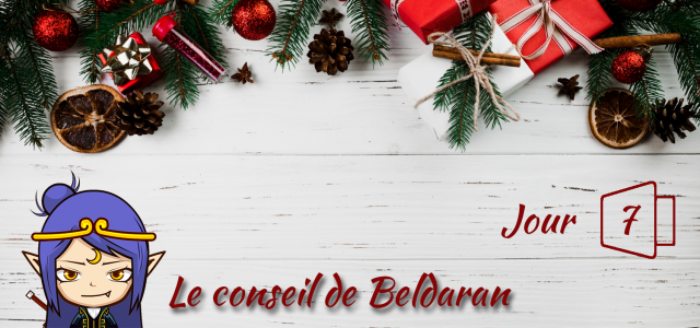 Jour 7 : le conseil de Beldaran