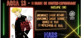 Le manga ACCA 13 à paraître chez Noeve