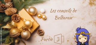Partie 3 : Les conseils de Beldaran