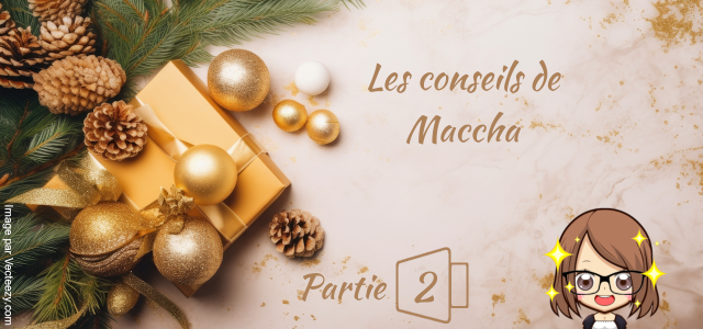 Partie 2 : Les conseils de Maccha
