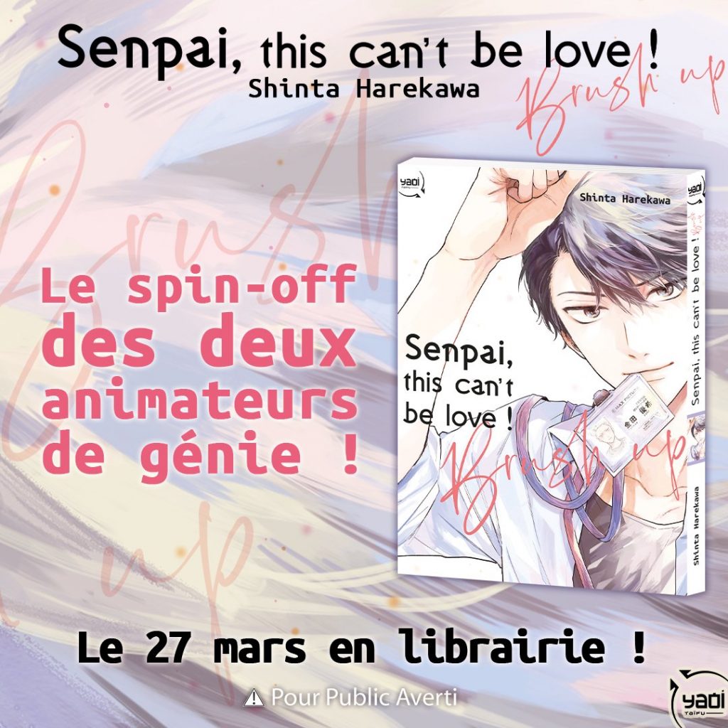 Annonce Senpai this cant be love Brush up