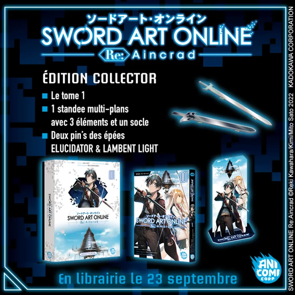 Sword Art Online Aincrad - Annonce Nobi Nobi